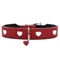 Produktbild: Hundehalsband Hunter Love Rot XS 24-28 cm