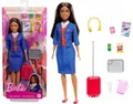 Produktbild: Barbie Flight Attendant Career Doll & Accessories Playset HYT60 Mattel New