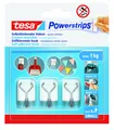Produktbild: tesa Haken Powerstrips Drahthaken 3er-Set weiß