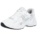 Produktbild: Rieker Sport Sneaker Schnürschuh, Halbschuh, Freizeitsneaker mit Memory-Schaum silberfarben|weiß 39 EU