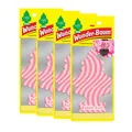 Produktbild: 4x WUNDERBAUM Duftbäumchen BUBBLE GUM Lufterfrischer Auto 1er Pack