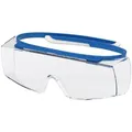 Produktbild: Uvex Schutzbrille super OTG 9169260, klar, Überbrille, blau, für Brillenträger