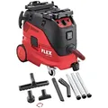 Produktbild: Flex Industriesauger VCE 33 M AC Set, 2400 W, mit Beutel, Automatische Filterabreinigung Antistatik-Ausstattung Nasssaugfunktion rot|schwarz