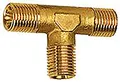 Produktbild: Riegler 112717 T-Stück, Außen/Außen/Außen, R 1/2, AF 21, Messing blank