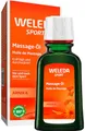 Produktbild: WELEDA Bio Arnika Sport Massageöl 50ml vegan - Naturkosmetik Hautpflege Körperöl schützt vor Muskelkater & Verspannung. Ideal als Sport Vorbereitung / Regeneration mit Duft nach Rosmarin & Lavendel