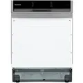 Produktbild: Telefunken Geschirrspüler 60 cm teilintegrierbar | Einbau Spülmaschine | 14 Gedecke | 9 Programme | AquaStop | GET6014AI