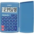 Produktbild: Casio Taschenrechner 8-stellig blau 75x10,7x120mm BxHxT