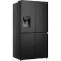 Produktbild: Hisense RQ760N4SBFE Side by Side Kühl-Gefrier-Kombination Edelstahl schwarz