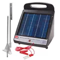 Produktbild: Solar Weidezaungerät MAMMUT-SOLAR-1100 6 V Erdspieß Solarpanel Weidegerät