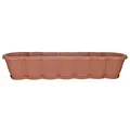 Produktbild: HTI living Blumenkasten Greta 17 x 80 x 19 cm Blumentopf Pflanzkasten Terracotta