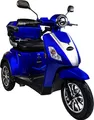 Produktbild: Rolektro E-Trike 25 V.3 Blau - 25 km/h - Lithium-Akku 60V-30AH - 1000W - Reichweite 70 km - LED Licht