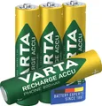 Produktbild: VARTA Batterien AAA, wiederaufladbar, 4 Stück, Recharge Accu Phone, Akku, 800