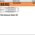 Produktbild: 100er PACK(Stk) TOX 088382800000070036 Dübel R 88382 Form Tri 7 x 36 / 6,0 Kunst