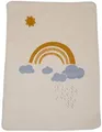 Produktbild: David Fussenegger Baby Kinderdecke Kuscheldecke Decke Regenbogen Sonne 75 x 100