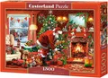 Produktbild: CASTORLAND 1500-Teile-Puzzle. Eine besondere Lieferung vom Weihnachtsmann