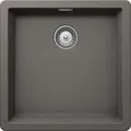 Produktbild: Schock Auflage-Einbauspüle Greewich Silverstone N-100 A - Schwarz
