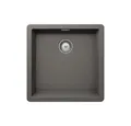 Produktbild: Schock Granitspüle Schock Cristadur Greenwich N-100 A Silverstone SIL Exzenterbedienung, 0/0 cm