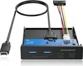 Produktbild: GRAUGEAR G-MP02, Universal, Frontabdeckung, Schwarz, 102 mm, 102 mm, 25 mm