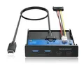 Produktbild: GRAUGEAR G-MP02 Computer-Gehäuseteil Universal Frontabdeckung Schwarz Neu