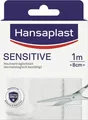 Produktbild: HANSAPLAST Sensitive Pflast.hypoallergen 8 cmx1 m 1 St