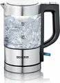 Produktbild: SEVERIN Wasserkocher WK 3472 | Mini Glaswasserkocher 0,5l BPA-frei | Kalkfilter | schnurlos | Edelstahl/Schwarz