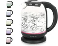 Produktbild: Emerio WK-119255 Glas-Elektro-Wasserkocher 1,7 L, 2200 W, Temperaturwahl LED