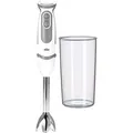 Produktbild: Braun Stabmixer MultiQuick 5 Vario, MQ 5200 WH, 1000 W, 21 Geschwindigkeitsstufen, Edelstahl, Set