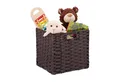 Produktbild: relaxdays Aufbewahrungskorb faltbar, braun