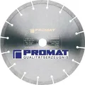 Produktbild: PROMAT 841414 Diamanttrennscheibe D.230mm BO-D.22,23mm PROMAT Trockenschnitt