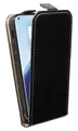 Produktbild: cofi1453 Handyhülle cofi1453® Flip Case kompatibel mit XIAOMI MI 11 Handy Tasche vertikal, Schutzhülle Handy Flip Cover Klapptasche Schwarz