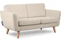 Produktbild: KONSIMO® 2-Sitzer TAGIO Sofa, hergestellt in der EU, Scandi-Stil, mit Armlehnen, Gestell aus Massivholz