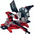 Produktbild: Einhell - Zug-kapp-gehrungssäge Tc-sm 2534/1 Dual (2350 W, Max. 75 Mm X 340 Mm Schnitttiefe/-breite, Ø 250 Mm Sägeblatt, Beidseitig Neigbarer Sägekopf, Zugfunktion, Laser)