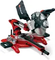 Produktbild: Einhell Zug-Kapp-Gehrungssäge TC-SM 2534/1 Dual (2350 W, max. 75 mm x 340 mm Schnitttiefe/-breite, Ø 250 mm Sägeblatt, beidseitig neigbarer Sägekopf, Zugfunktion, Laser)