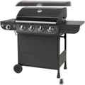 Produktbild: El Fuego Gasgrill Columbus  4+1 AY0563 schwarz mit Seitenbrenner