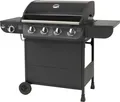 Produktbild: El Fuego Gasgrill Columbus 4+1 AY0563 schwarz mit Seitenbrenner