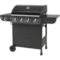 Produktbild: El Fuego Gasgrill Columbus 4+1 AY0563 schwarz mit Seitenbrenner