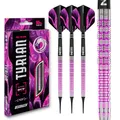 Produktbild: RED DRAGON Darts – Tyrian - 90% Wolfram Professional - 20g Fass / 22g Volles Gewicht Professional Weiche Spitze Dart-Set mit Dart Flüge und Dartschäfte