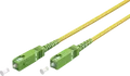Produktbild: GOOBAY 59637 - Simplex LWL Patchkabel, SC-APC (8°)<>SC-APC (8°),gelb, 0.5 m