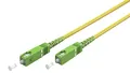 Produktbild: 3er Set Glasfaserkabel (FTTH), Singlemode (OS2) Yellow, (Simplex), 0,5 m