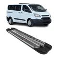 Produktbild: Trittbretter Seitenbretter Schweller für Ford Transit Custom 2012-23 L1 Schwarz