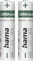 Produktbild: Hama Micro-Akku (AAA) 223525 NiMH-AKKUS/2xAAA/700mAh/MICRO 2