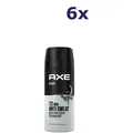 Produktbild: 6x Axe Deospray – Black Dry 150 ml