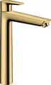 Produktbild: hansgrohe Wasserhahn Talis E (Armatur mit Auslauf Höhe 240 mm), Einhebel-Waschtischmischer ohne Ablaufgarnitur, Polished Gold Optic