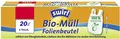 Produktbild: Swirl Bio-Müll-Folienbeutel mit Tragegriff, 20 Liter, 4 Rollen mit je 6 Beuteln