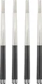 Produktbild: 4 Paar Chinesische Essstäbchen Set aus Edelstahl | edle Sushi Stäbchen Spülmaschinenfest und Rostfrei | Wiederverwendbare 24,3cm Chopsticks für Asiatisches Geschirr Besteck