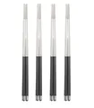 Produktbild: 4 Paar Chinesische Essstäbchen Set Edelstahl Rostfrei Sushi Stäbchen Chopsticks