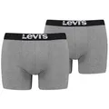 Produktbild: Levi's® Boxershorts Levi's® Boxershorts (2 Stück) ohne Eingriff im 2er Pack (2er Pack) Doppelpack (2erPack) grau XL