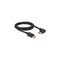 Produktbild: 87046 - DisplayPort Kabel Stecker gerade zu Stecker 90° links...