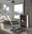 Produktbild: Kaminofen 11kW Kachelofen Heizofen Ofen Kamin Holzofen 56313