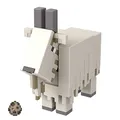 Produktbild: Mattel Minecraft HDV15 - Goat Action-Figur (ca 8 cm) mit 1 Bauelement und Zubehör, Aufbauspielzeug nach dem Vorbild des Videospiels, Spielzeug Sammlergeschenk für Fans und Kinder ab 6 Jahren